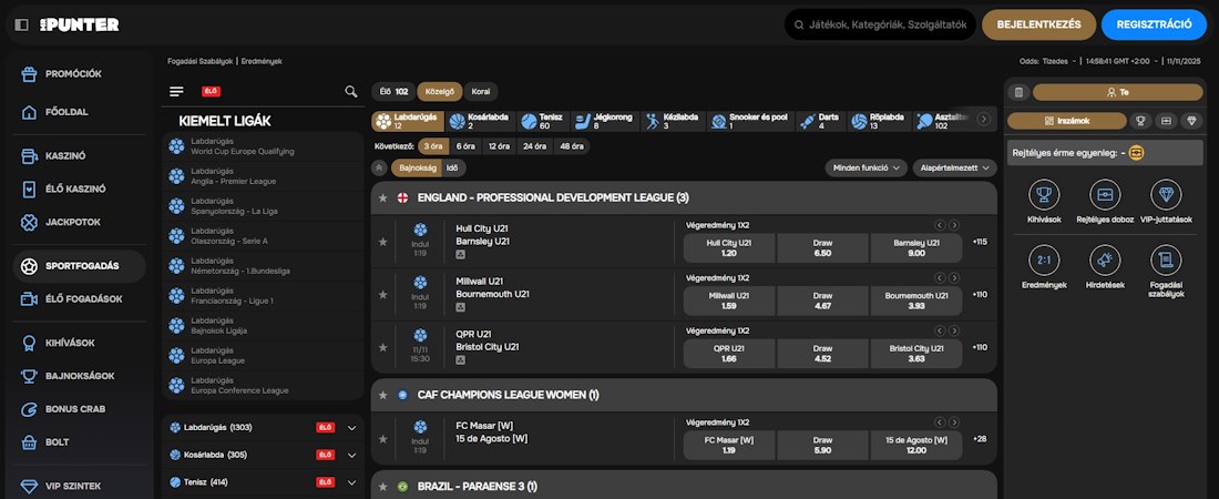 MrPunter sportfogadás